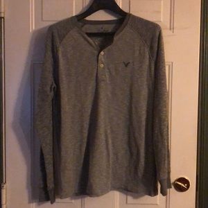American Eagle Heritage Thermal - perfect cozy shirt for fall & winter